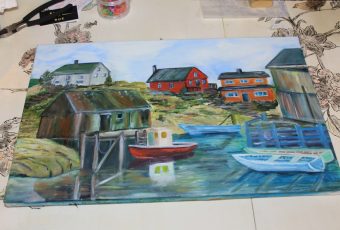 East Coast of Canada – Oil Painting